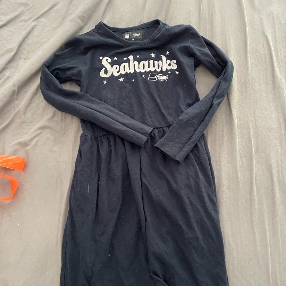Girls Seahawks dress